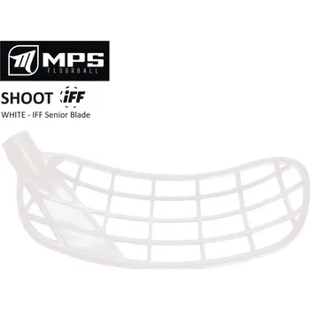 Florbalová čepel Florbalová náhradní čepel MPS-SHOOT White IFF R Bílá
