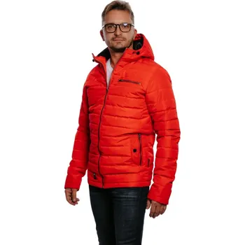 Dívčí bunda Pánská bunda AUTHORITY-CJ-CITYN red Červená XL