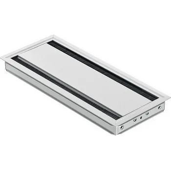 Organizér kabelů Kabelová průchodka pro jednací stoly Creator, hliník