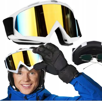 Sjezdové lyžování Lyžařské brýle JUST-DEAL Google Narciarskie