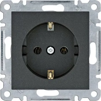Elektrická zásuvka Hager Elektrická Zásuvka černá