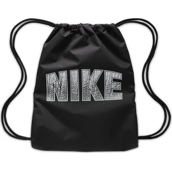 Spona na peníze Dětská kapsa na přezůvky NIKE-Y NK DRAWSTRING - GFX FA24 Černá 12 L