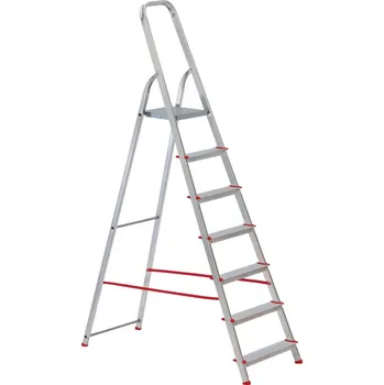 Schůdek ALVE spol. s r.o. Schůdky jednostranné hliníkové ALVE 2917 HOBBY