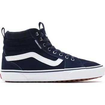 Pánské tenisky Pánská vycházková obuv VANS-MN Filmore HI Vansguard (Suede) dress blues/plaid Modrá 43