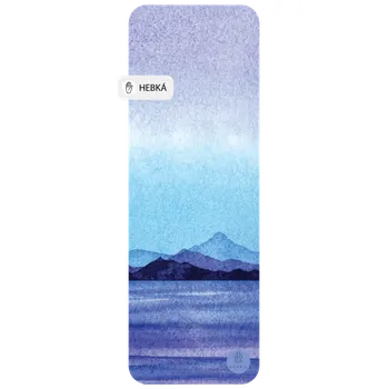 podložka na cvičení CESTOVNÍ (1,5 mm) podložka z hebkého mikrovlákna - MOUNTAINS