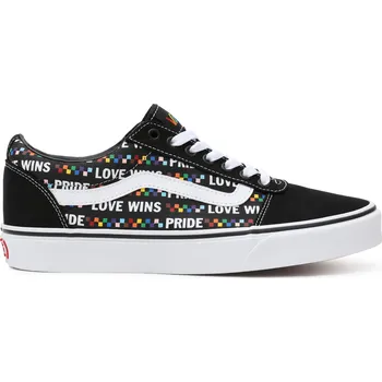 Pánská rekreační obuv VANS-MN Ward (Pride) black/white Černá 42