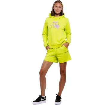 Pánská mikina Dámská mikina s kapucí AUTHORITY-H-NEON W Žlutá XL