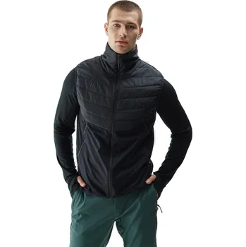 Pánská vesta Pánská turistická vesta 4F-VEST-AW23TVJAM041-20S-DEEP BLACK Černá M