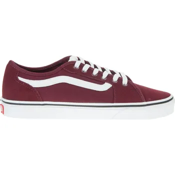 Pánská móda Pánská vycházková obuv VANS-MN Filmore Decon (Suede/Canvas) port royal/white Červená 42