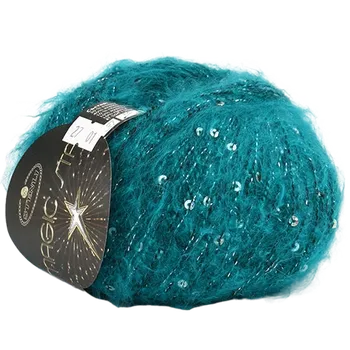 Příze Příze Stenli Magic Star petrol