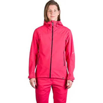 Dámská turistická softshellová bunda NORTHFINDER-TINA-355pink Růžová M