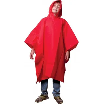 Tachometr Juniorská pláštěnka FRENDO-JUNIOR EVA PONCHO Červená UNI
