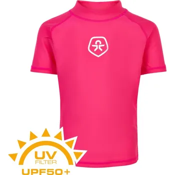 Pánské tričko Tričko na koupání COLOR KIDS-T-shirt - Solid-571-Pink Yarrow Růžová 116