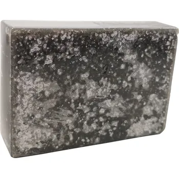 Dětské mýdlo Mýdlo BLACKMUD-Peeling soap with limestone mud 100 gr Šedá