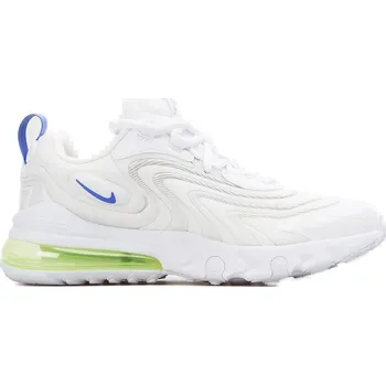 Dětská móda Juniorská rekreační obuv NIKE-Air Max 270 React ENG white/sapphire/laser orange Bílá 38,5