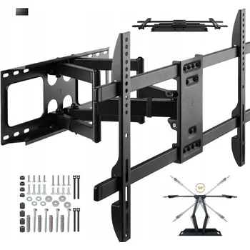 Televizní držák OTOČNÝ POHYBLIVÝ DRŽÁK NA TELEVIZOR PRO QE65S90CAT SAMSUNG, PEVNÝ NÁSTĚNNÝ