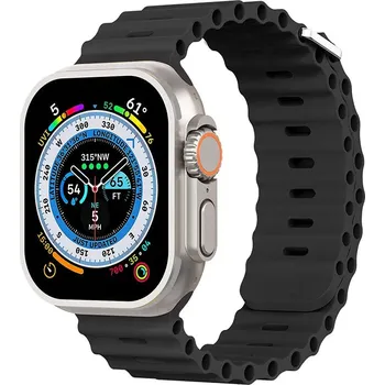 Řemínek na hodinky Řemínek Tech-protect pro Apple 25mm černý