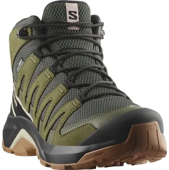 Pánská treková obuv Salomon X-Adventure Recon Mid GTX M L47814600 - peat martini/olive oxford tan 46