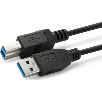 Datový kabel Microconnect USB3.0AB05B USB kabel 0,5 m USB A - USB B Černý