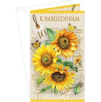 ARGUS Přání k 40.narozeninám 15-6575c40