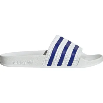 Pánské pantofle Dámské šlapky (plážová obuv) ADIDAS ORIGINALS-Adilette W cloud white/lucid blue/cloud white Bílá 38