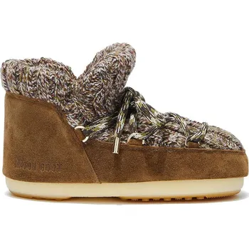 Pánská obuv Dámské kotníkové zimní boty MOON BOOT-PUMPS WOOL, 001 sigaro Hnědá 37/38
