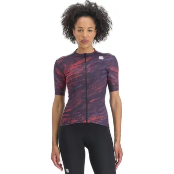 cyklistický dres Dámský cyklistický dres s krátkým rukávem SPORTFUL-Cliff supergiara w jersey, nightshade Mix L