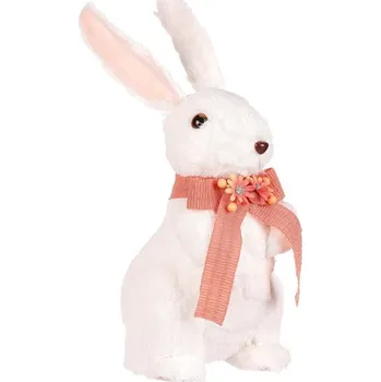Velikonoční dekorace Zajíc s mašlí - stojící