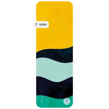 podložka na cvičení CESTOVNÍ (1,5 mm) podložka z hebkého mikrovlákna - CHILL