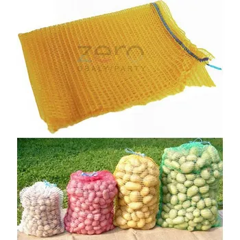 Obalový materiál Pytel rašlový s úvazkem 50x80 cm (30 kg) - žlutá