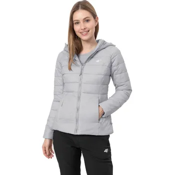Dámská turistická bunda 4F-WOMENS JACKET KUDP017-34S-LIGHT BLUE Modrá M