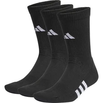 Ponožky ADIDAS-3 PACK-PERF CUSH CRW BLACK/BLACK/BLACK Černá 40/42