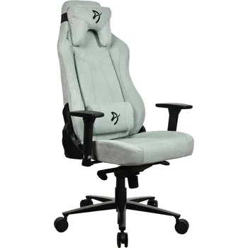 Herní židle Arozzi VERNAZZA Soft Fabric perlově zelená Herní židle, nosnost 145kg, povrch Elastron, perlově zelená VERNAZZA-SFB-PGN