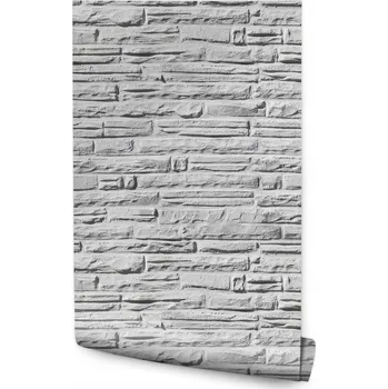 Tapeta Dekorativní tapeta do obýváku cihlový vzhled 3D efekt