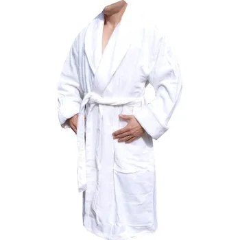 Pánský župan xcena Velurový župan UNISEX bílý Velikost: XXS