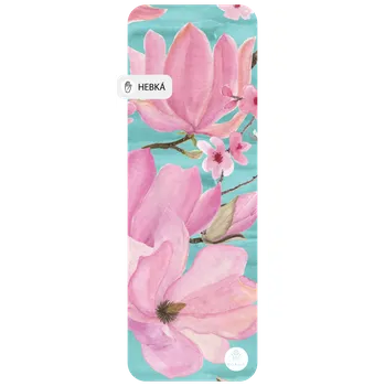 podložka na cvičení PROFESIONÁLNÍ (3,5 mm) podložka z hebkého mikrovlákna - FLOWER SPRING