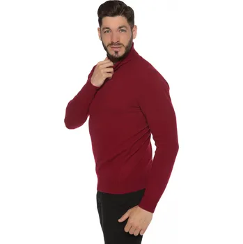 Duuree.cz Kašmírový rolák David Barva: Bordó, Velikost: L