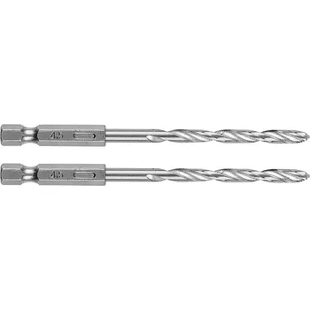 Vrták Graphite Šestihranný vrták do kovu 4,5 mm, 2 ks