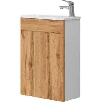 Koupelnový nábytek Lavedo Amadeo II Wotan Oak 50 cm bílá