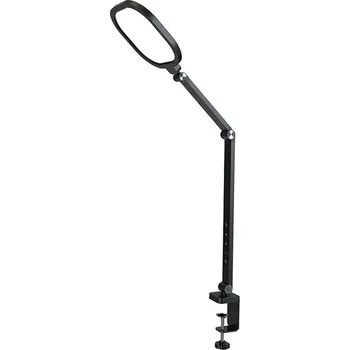 Lampička FK technics LED stolní pracovní lampa 15W,1300Lm, 3000 - 6500 K, Ra >96, stmívatelná, černá, šroub