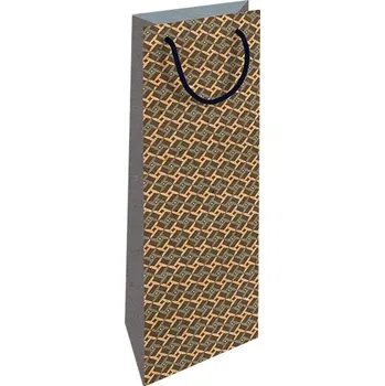 Dárková taška Dárková taška na lahev kraft Větrníky