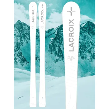 Sjezdové lyže Dámské lyže Lacroix Pearl LX white + vázání Vist VSS 412 23/24