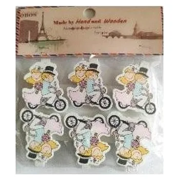 Set školních potřeb Klamerki ozdobne ślubne 6szt (pl, 2000, Galeria Hobby)