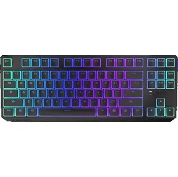 Klávesnice Endorfy herní klávesnice Thock TKL Wireless Red Pudding RGB red sw. bezdrátová mechanická US layout černá