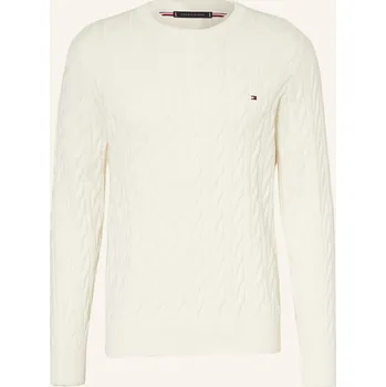 Pánská móda Tommy Hilfiger Pánský Svetr, bílá, M