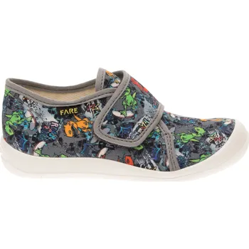 Chlapecké bačkory Bačkůrky Fare 4115462 šedé suchý zip Velikost: 23 (EU)