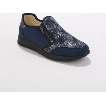 Dámské tenisky Tenisky pro citlivá chodidla, z pružné tkaniny, se zipy nám.modrá 41