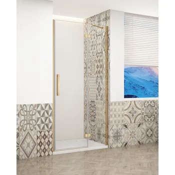 Sprchové dveře GELCO TRINITY GOLD dveře do niky pravé, 1200 mm, čiré sklo, GT1212CR-G