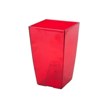 Obal na květináč Obal na květník FANTAZIE plastový 13x13x20cm