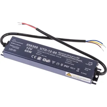 Napájecí zdroj pro osvětlení T-LED s.r.o. LED zdroj 12V 60W UTD-12-60 056300 T-LED